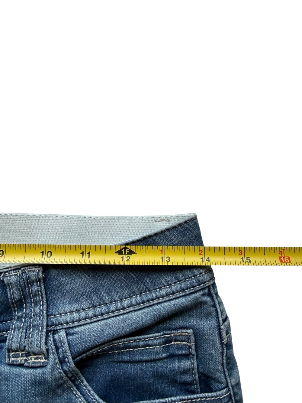 Democracy Straight Leg Jeans in Light Blue Wash - Picture 4 of 9